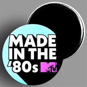 MADE In The 80's MTV Magnet Three Piece Set